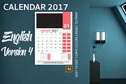 2017 CALENDAR BUNDLE (48 TEMPLATES), a Templates & Theme by Florin Chitic (Thumbnail 6 of 9)