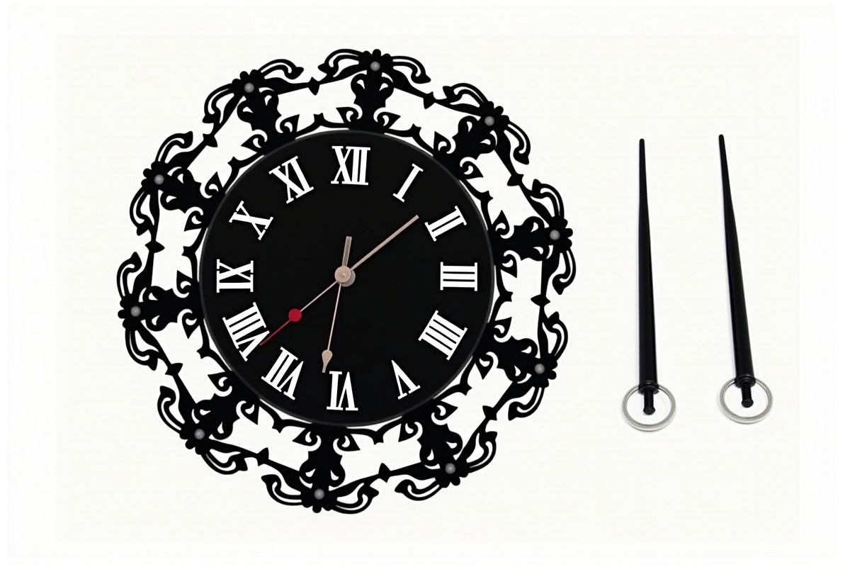 Vintage Wall Clock Victorian design, an Illustration by Amazin_art (Photo 13 of 21)
