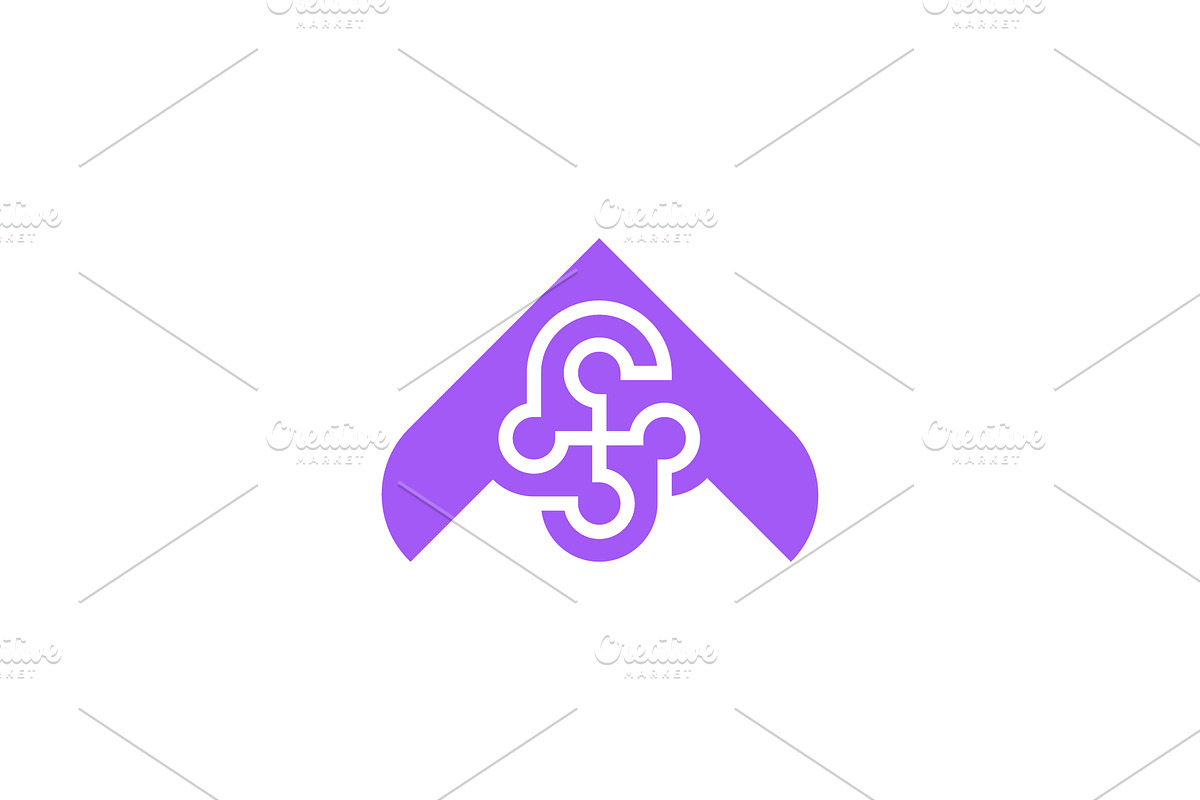 modern arrow community people logo, a Branding & Logo Template by Rasagama Studio