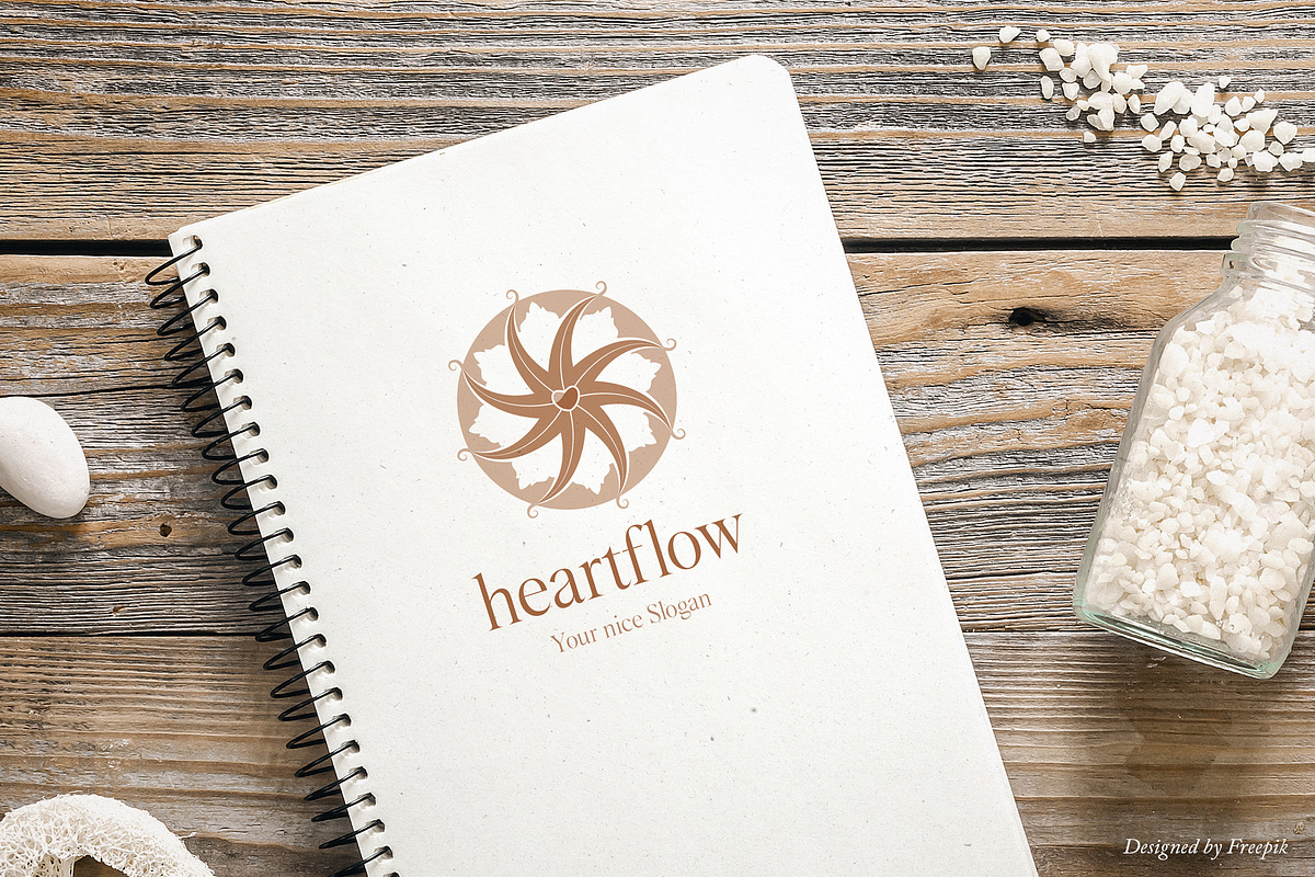 Holistic Zen Mandala Logo – Canva/AI, a Branding & Logo Template by Elibee (Photo 7 of 9)