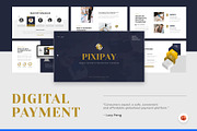Digital Payment PowerPoint Template, a Presentation Template by Premast (Thumbnail 1 of 5)
