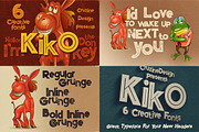 SALE 49 Display Fonts for $12, a Font by Cruzine (Thumbnail 9 of 10)