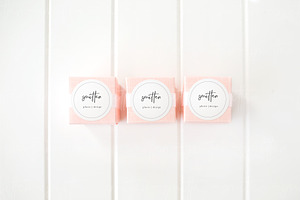 Square & Circle Label Mockup