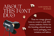 The Silver Screen Duo, a Serif Font by HipFonts (Thumbnail 4 of 7)