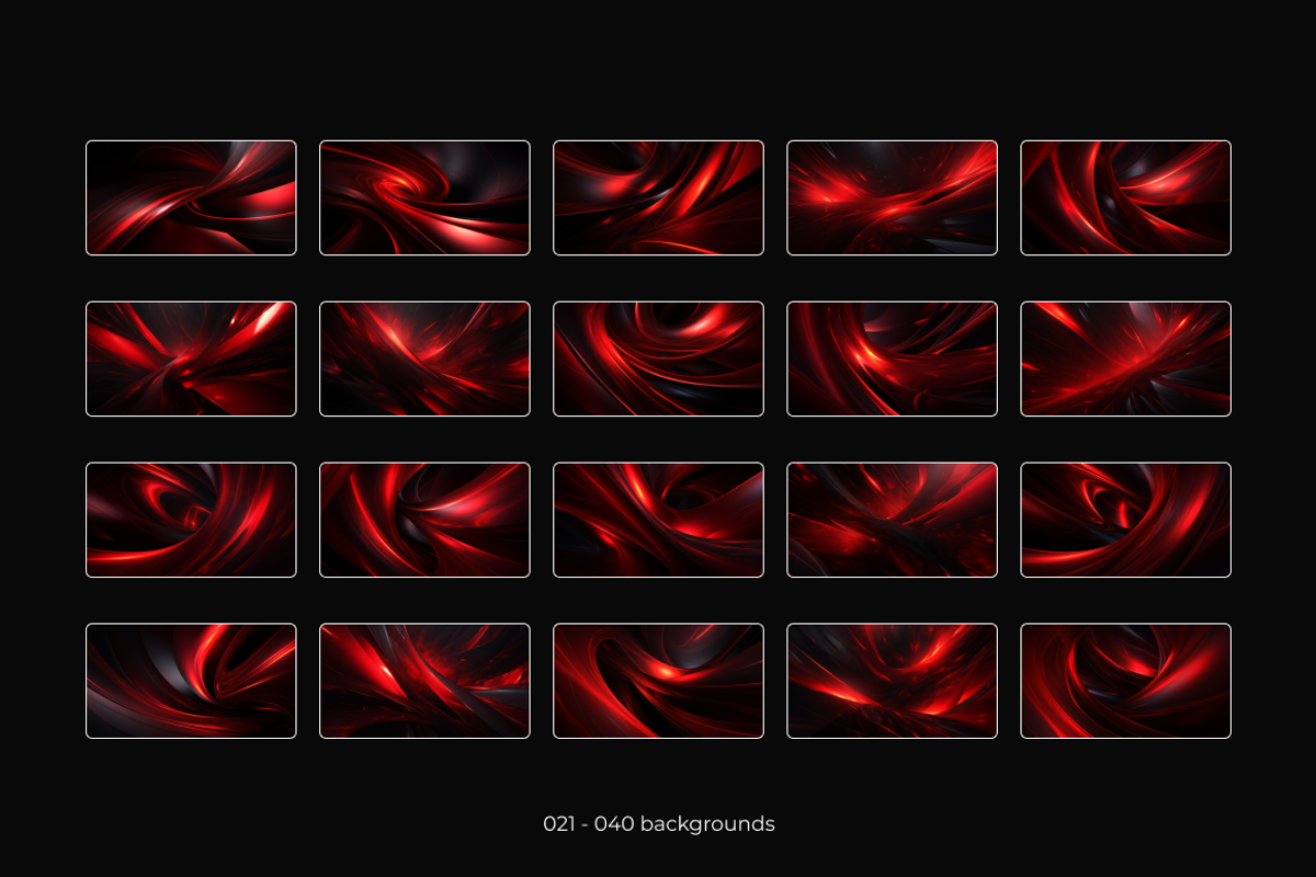 Red Shift Background Set, a Background Graphic by Digital Blood