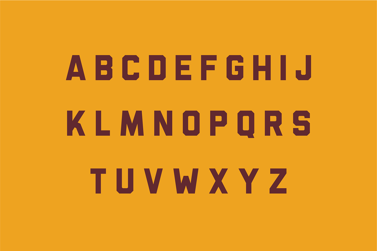 Colossal Sports Font Bundle, a Serif Font by Studio One Four (Photo 24 of 31)