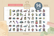 Doodle Drawing Chores, a Food Illustration by NDesigns (Thumbnail 2 of 3)
