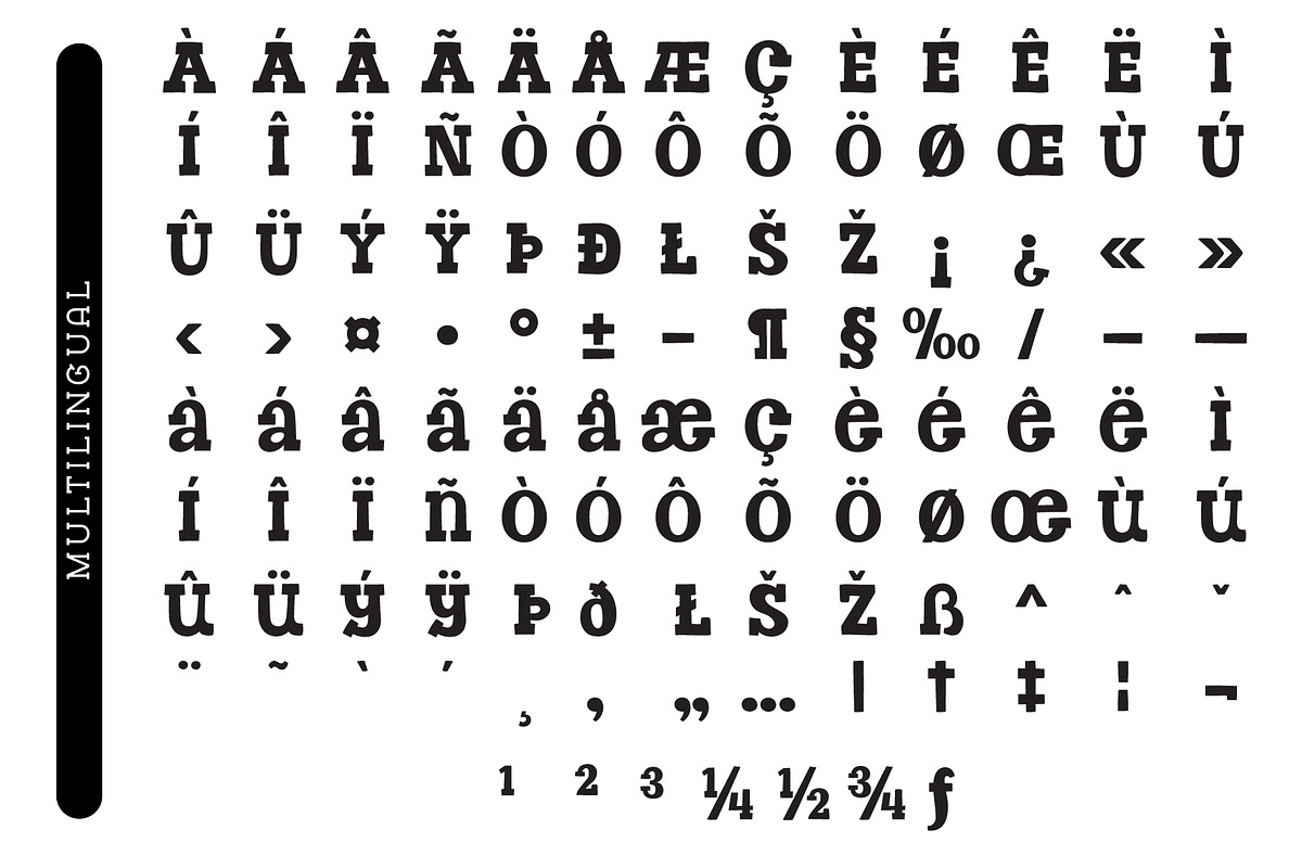 Fox Animal Font, a Slab Serif Font by Fox7 By Rattana (Photo 8 of 8)
