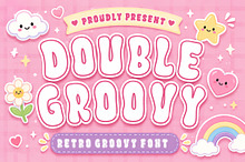 Double Groovy - Retro Font