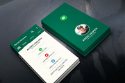 Whatsapp Business Card, a Business Card Template by xnorpix (Thumbnail 2 of 2)