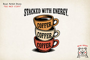 Caffeine & Chaos, Retro Coffee, an Object Graphic by GlitterCraft (Thumbnail 66 of 101)