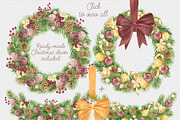 Christmas Creator Pack Watercolor, a Decorative Illustration by NataliVA (Thumbnail 2 of 13)