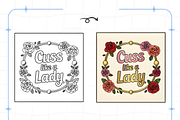 Naughty Swear Word Coloring Book, a Decorative Illustration by Ink Gallery (Thumbnail 6 of 9)