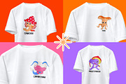 Shroomy Zodiac - vector stickers, an Illustration by marmarina (Thumbnail 3 of 11)