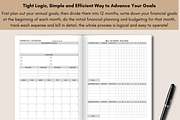 Printable Bill Payment Tracker, a Print Template by LA Design (Thumbnail 6 of 9)