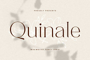 Quinale - Beautiful Serif, a Serif Font by Novitype (Thumbnail 2 of 14)