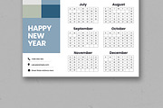 Modern Corporate 2026 Wall Calendar, a Stationery Template by ContestDesign (Thumbnail 3 of 3)
