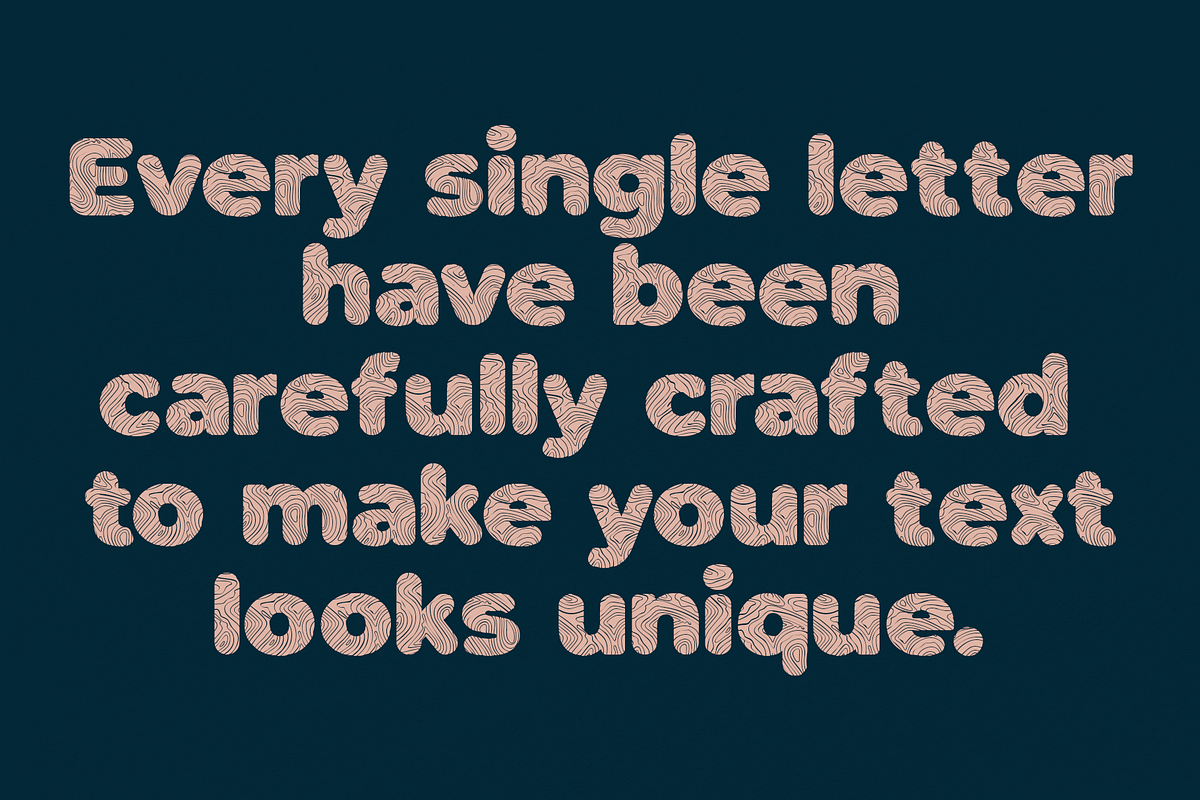 Deep Breath – Stylish Retro Typeface, a Sans Serif Font by Mr.Typeman (Photo 4 of 9)