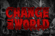 Sinners Domination Metal Horror Font, a Blackletter Font by dansdesign (Thumbnail 5 of 7)