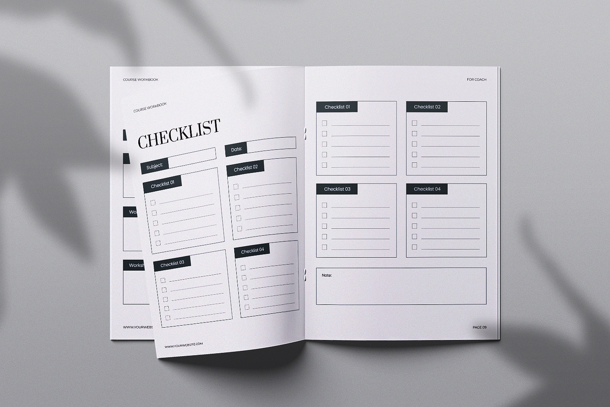 Course Workbook Template preview 3