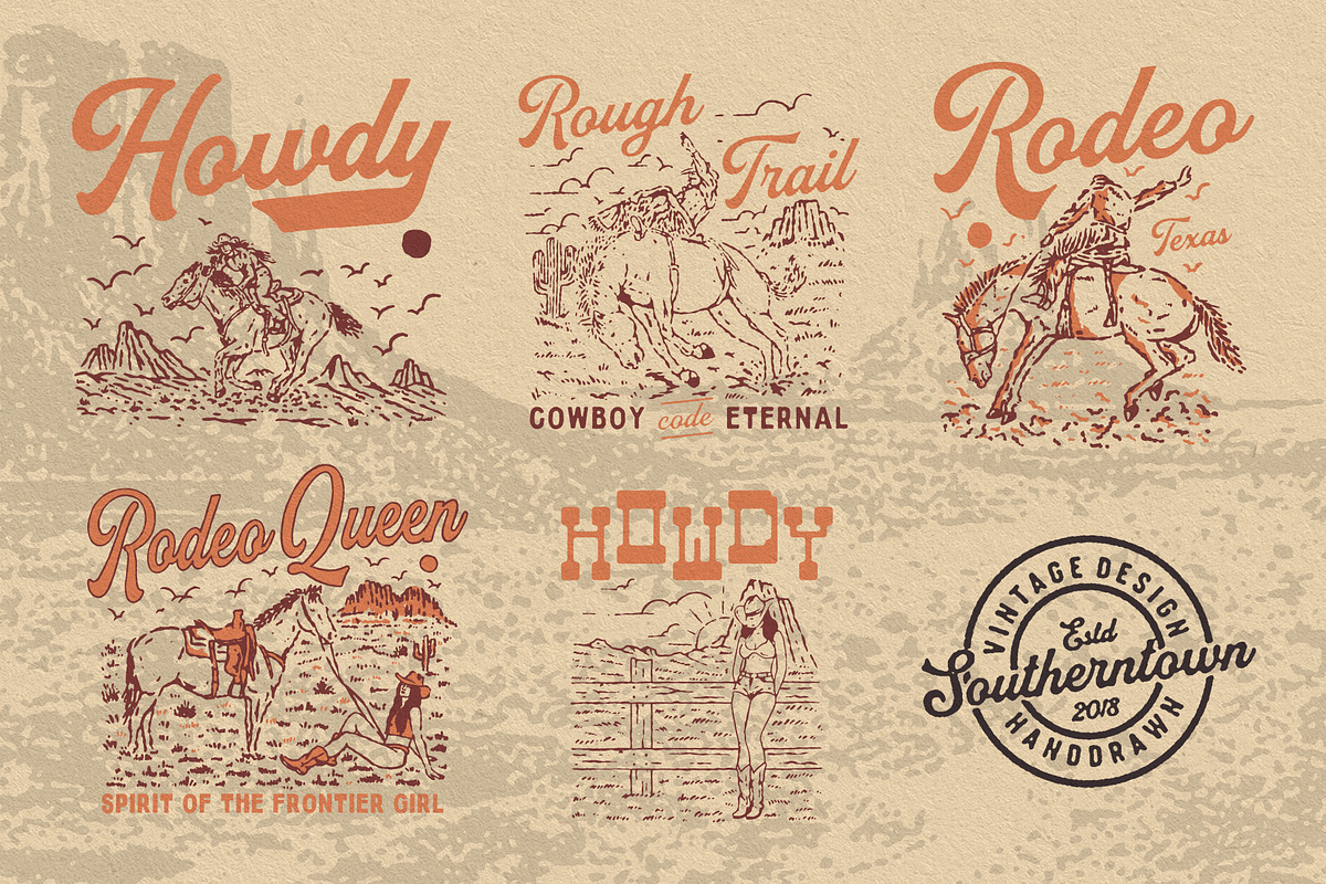 Western Heritage Illustrations, an Object Illustration by Southerntown (Photo 5 of 7)