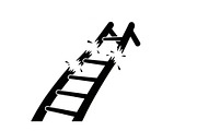 50 Broken Ladder Silhouette Bundle, an Illustration by Designs_River (Thumbnail 17 of 51)