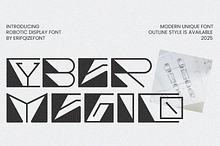 Cyber Megico Font