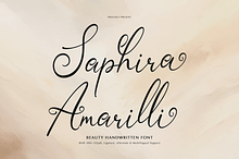Saphira Amarilli Beauty Handwritten