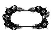 Floral Rectangle Frame SVG Bundle, an Illustration by jahid234 (Thumbnail 11 of 31)