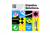 Modern Geometric Creative template, an Education Illustration by Creative Graphics (Thumbnail 5 of 12)