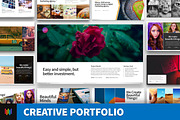 Portfolio PowerPoint Templates, a Presentation Template by Warna Works (Thumbnail 1 of 27)