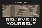 Moltern Blanc - Vintage Display Fon, a Sans Serif Font by Letterhend Studio (Thumbnail 3 of 9)