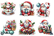 Funny Santa Claus Christmas Sublimat, an Illustration by DreamArtGraphic (Thumbnail 2 of 4)
