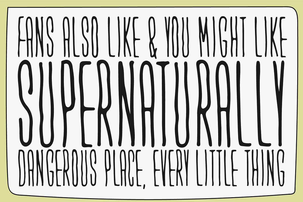 TOMO Catcher, a Sans Serif Font by TOMO Fonts (Photo 2 of 7)