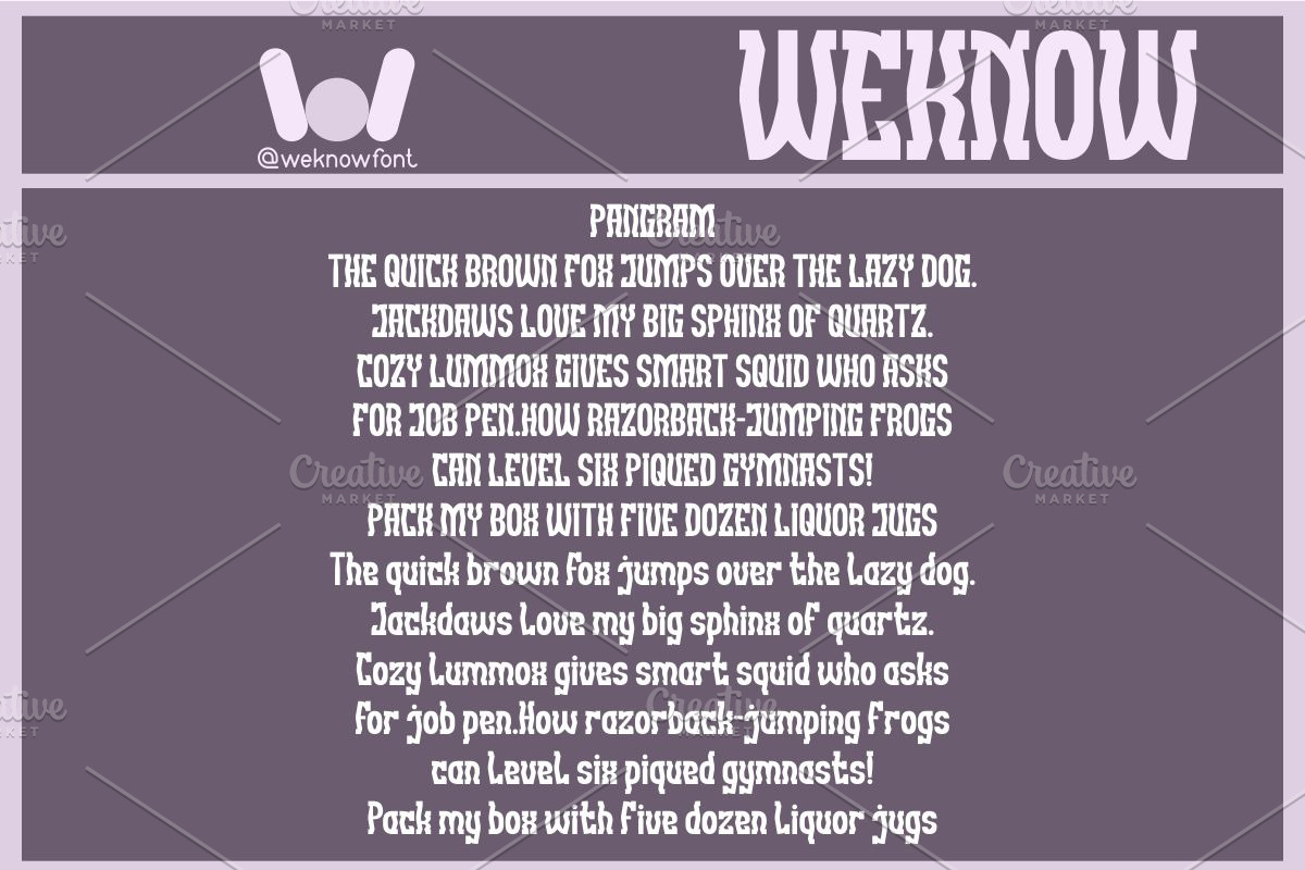 Tuning Fork font, a Font by weknow (Photo 6 of 8)