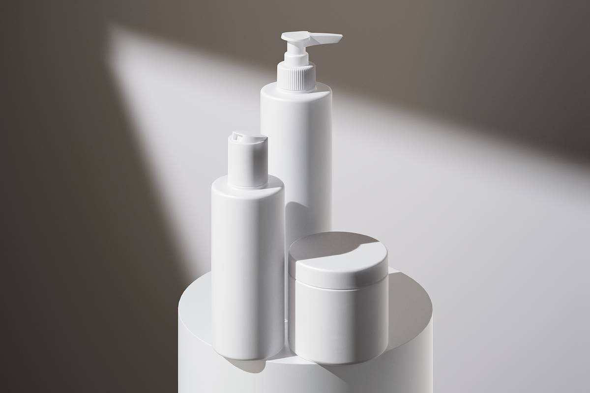 Cosmetic Set Mockup, a Packaging Mockup by Mocklux (Photo 6 of 8)