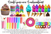 I Donut Like Popsicles, a Food Illustration by Graphics Candy (Thumbnail 2 of 9)