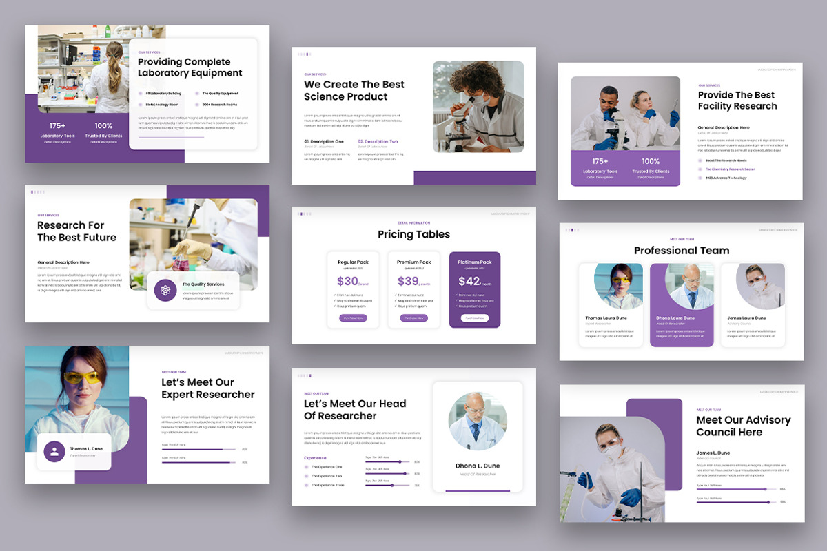 Labsor Laboratory Chemistry PPT, a Presentation Template by kerismaker (Photo 3 of 6)