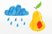 Child Drawings collection, an Object Graphic by Sonya Illustrations (Thumbnail 6 of 6)