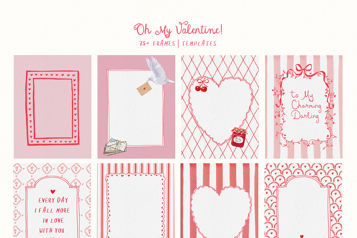 Cottagecore PNG Frames, Illustration, a Decorative Illustration by whiteheartdesign (Photo 28 of 57)