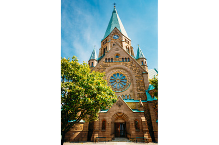 Building Of Sofia Kyrka Sofia Church, an Architecture Photo by Our Amazing World
