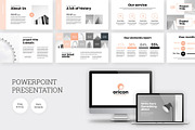 Minimal Business PowerPoint Template, a Presentation Template by RsmBoutique2021 (Thumbnail 1 of 5)