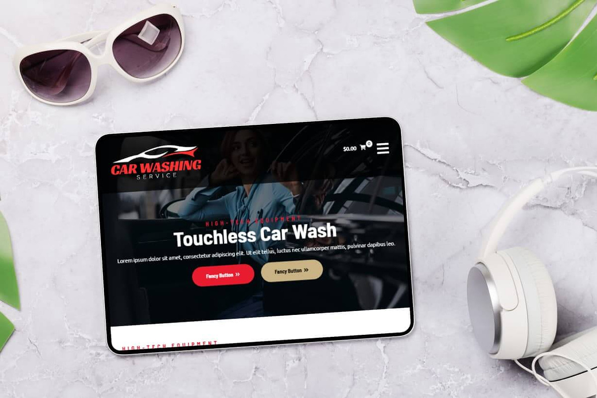 car wash WordPress theme, a WordPress Template by Your Theme Shop (Photo 8 of 9)