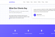 Modern Parallaxe Theme, a Templates & Theme by Modern Templates Studios (Thumbnail 7 of 8)
