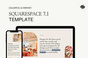 Colorful Website Theme Squarespace, a Squarespace Template by Derika Hack Studio (Thumbnail 4 of 13)