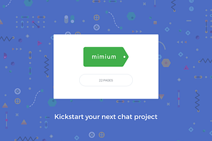 Mimium Chat App UI Kit