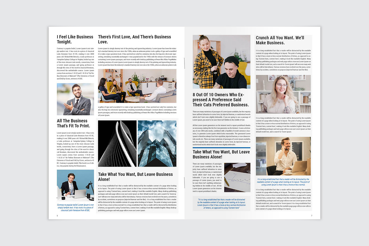 Newsletter, a Stationery Template by Amit Debnath (Photo 5 of 7)