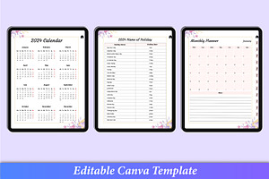 Digital Prayer Journal Canva Notes