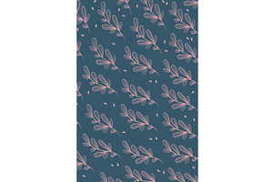 seamless pattern herbal, a Texture Illustration by studiogstock