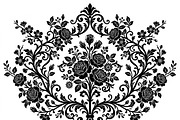 50 Elegant Floral Ornate Silhouette, a Decorative Illustration by Amazin_art (Thumbnail 5 of 30)